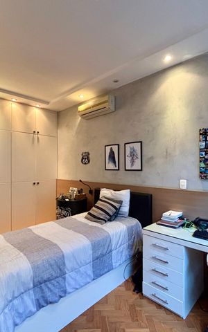 Apartamento à venda com 287m², 4 quartos e 2 vagas Apartamento à venda com 287m², 4 quartos e 2 vagasQuarto 1