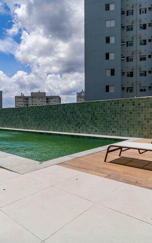 Studio à venda com 25m², 1 quarto e 1 vagaÁrea comum