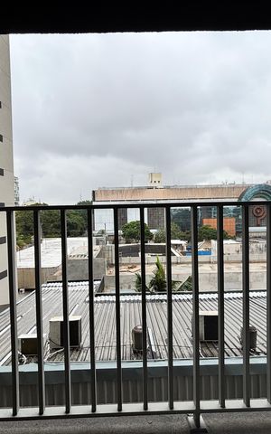 Studio à venda com 24m², 1 quarto e sem vaga Studio à venda com 24m², 1 quarto e sem vagaVaranda