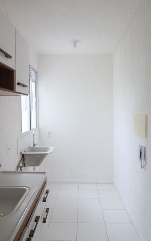 Apartamento à venda com 41m², 2 quartos e 1 vagaCozinha e Área de Serviço