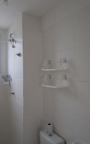 Apartamento à venda com 41m², 2 quartos e 1 vagaBanheiro