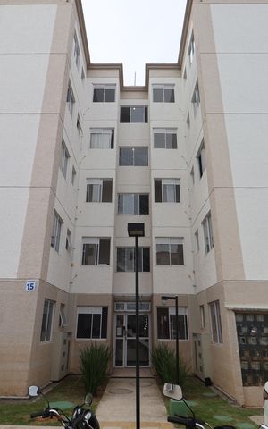 Apartamento à venda com 41m², 2 quartos e 1 vagaFachada do bloco