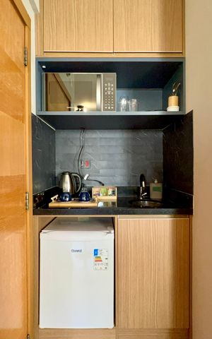 Studio à venda com 30m², 1 quarto e 1 vaga Studio à venda com 30m², 1 quarto e 1 vagaCozinha