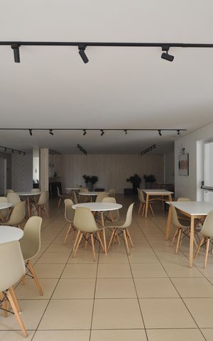 Apartamento à venda com 42m², 2 quartos e 1 vagaÁrea comum - Salão de festas