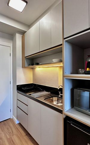 Studio à venda com 19m², 0 quarto e sem vaga Studio à venda com 19m², 0 quarto e sem vagaCozinha