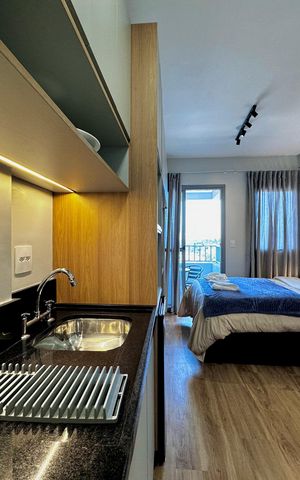 Studio à venda com 19m², 0 quarto e sem vaga Studio à venda com 19m², 0 quarto e sem vagaCozinha