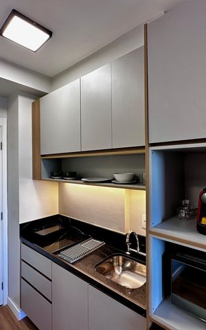 Studio à venda com 19m², 0 quarto e sem vaga Studio à venda com 19m², 0 quarto e sem vagaCozinha