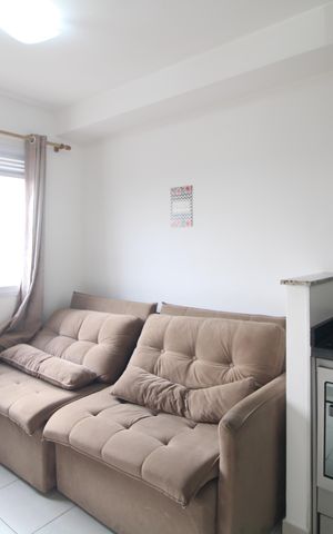 Apartamento para alugar com 27m², 1 quarto e sem vagaSala