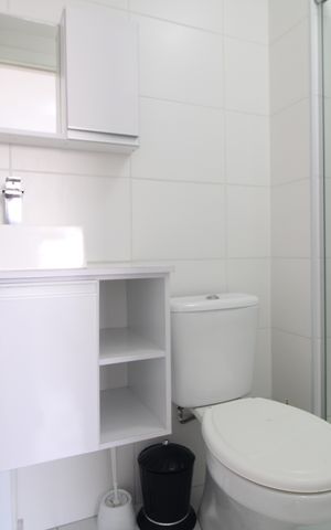 Apartamento para alugar com 27m², 1 quarto e sem vagaBanheiro