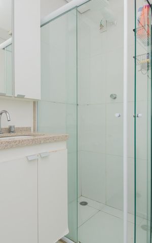 Apartamento à venda com 65m², 1 quarto e 1 vagaBanheiro da Suíte