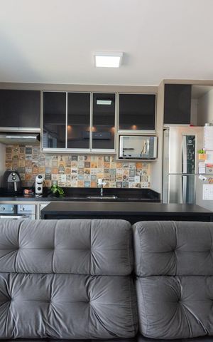 Apartamento à venda com 65m², 1 quarto e 1 vagaCozinha