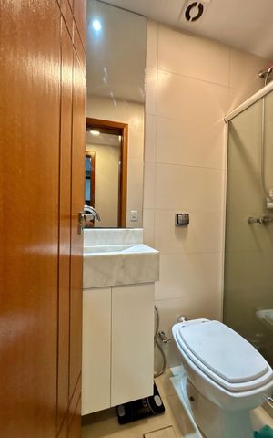 Apartamento à venda com 144m², 4 quartos e 1 vaga Apartamento à venda com 144m², 4 quartos e 1 vagaBanheiro social 2