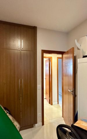 Apartamento à venda com 144m², 4 quartos e 1 vaga Apartamento à venda com 144m², 4 quartos e 1 vagaQuarto 3