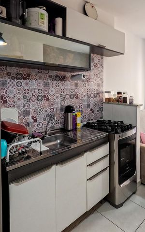 Apartamento para alugar com 33m², 2 quartos e sem vaga Apartamento para alugar com 33m², 2 quartos e sem vagaCozinha