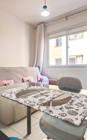 Apartamento para alugar com 33m², 2 quartos e sem vaga Apartamento para alugar com 33m², 2 quartos e sem vagaSala
