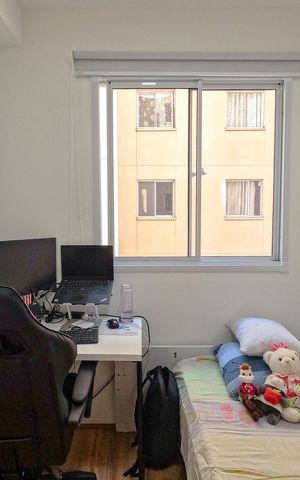 Apartamento para alugar com 33m², 2 quartos e sem vaga Apartamento para alugar com 33m², 2 quartos e sem vagaQuarto 2