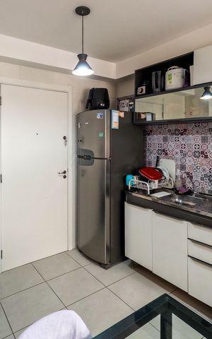 Apartamento para alugar com 33m², 2 quartos e sem vaga Apartamento para alugar com 33m², 2 quartos e sem vagaCozinha