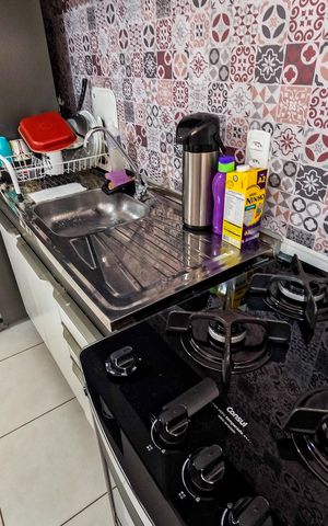Apartamento para alugar com 33m², 2 quartos e sem vaga Apartamento para alugar com 33m², 2 quartos e sem vagaCozinha