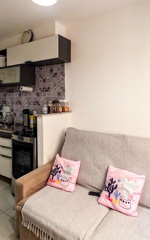 Apartamento para alugar com 33m², 2 quartos e sem vaga Apartamento para alugar com 33m², 2 quartos e sem vagaSala