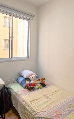 Apartamento para alugar com 33m², 2 quartos e sem vaga Apartamento para alugar com 33m², 2 quartos e sem vagaQuarto 2