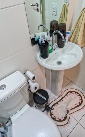 Apartamento para alugar com 33m², 2 quartos e sem vaga Apartamento para alugar com 33m², 2 quartos e sem vagaBanheiro Social