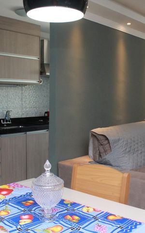 Apartamento à venda com 58m², 2 quartos e 2 vagas Apartamento à venda com 58m², 2 quartos e 2 vagasSala