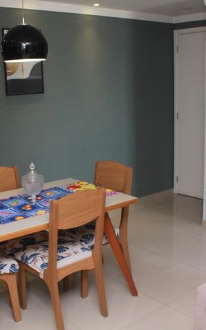 Apartamento à venda com 58m², 2 quartos e 2 vagas Apartamento à venda com 58m², 2 quartos e 2 vagasSala