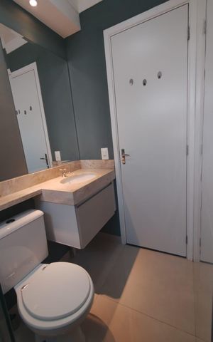 Apartamento à venda com 58m², 2 quartos e 2 vagas Apartamento à venda com 58m², 2 quartos e 2 vagasBanheiro