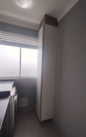Apartamento à venda com 58m², 2 quartos e 2 vagas Apartamento à venda com 58m², 2 quartos e 2 vagasÁrea de Serviço