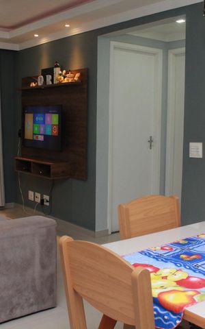 Apartamento à venda com 58m², 2 quartos e 2 vagas Apartamento à venda com 58m², 2 quartos e 2 vagasSala