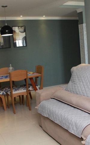 Apartamento à venda com 58m², 2 quartos e 2 vagas Apartamento à venda com 58m², 2 quartos e 2 vagasSala