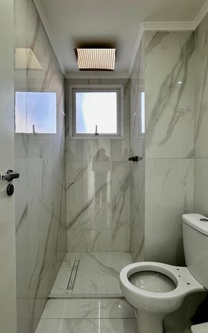 Apartamento à venda com 92m², 1 quarto e 1 vaga Apartamento à venda com 92m², 1 quarto e 1 vagaBanheiro Social