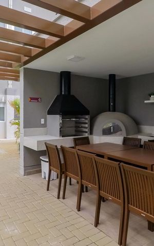 Apartamento à venda com 36m², 1 quarto e sem vagaÁrea comum - Churrasqueira