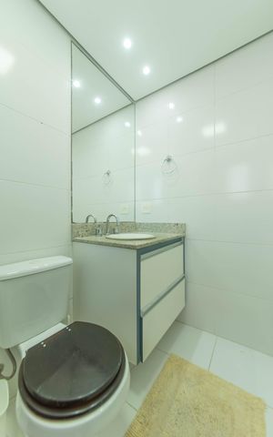 Apartamento para alugar com 146m², 3 quartos e 2 vagasBanheiro da Suíte 2