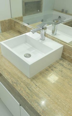 Apartamento para alugar com 146m², 3 quartos e 2 vagasBanheiro da Suíte 3