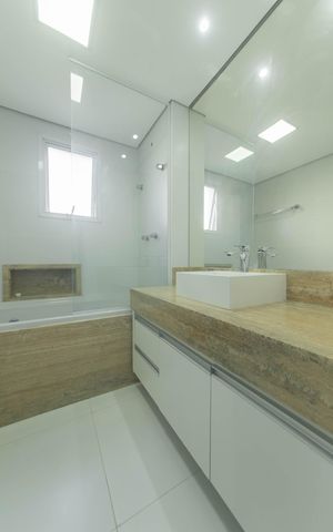 Apartamento para alugar com 146m², 3 quartos e 2 vagasBanheiro da Suíte 3