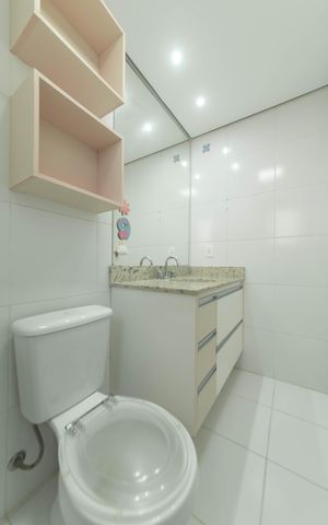 Apartamento para alugar com 146m², 3 quartos e 2 vagasBanheiro da Suíte 1