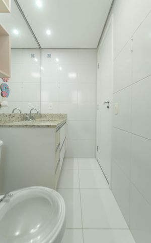Apartamento para alugar com 146m², 3 quartos e 2 vagasBanheiro da Suíte 1