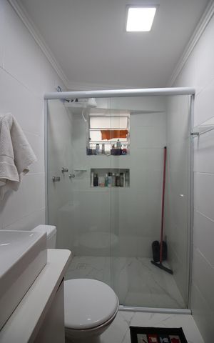 Casa à venda com 100m², 2 quartos e 1 vagaBanheiro Social