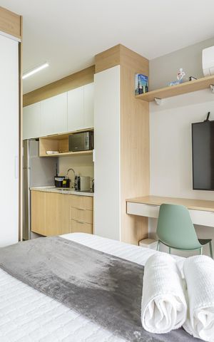 Studio à venda com 25m², 1 quarto e sem vagaStudio