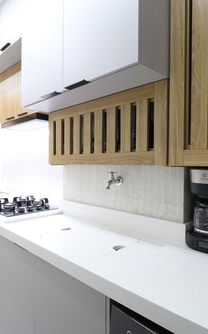 Apartamento à venda com 62m², 3 quartos e 1 vagaCozinha e Área de Serviço