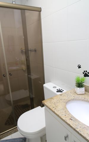 Apartamento à venda com 80m², 2 quartos e 1 vagaBanheiro Social