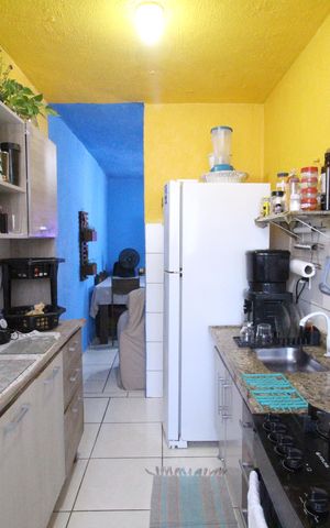 Apartamento à venda com 44m², 2 quartos e 1 vagaCozinha