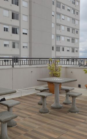 Apartamento para alugar com 34m², 2 quartos e 1 vagaTerraço