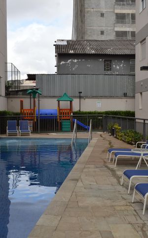 Apartamento para alugar com 34m², 2 quartos e 1 vagaÁrea comum