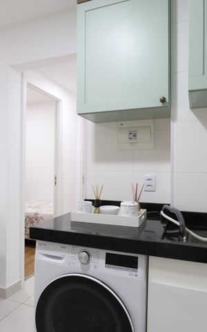 Apartamento para alugar com 35m², 2 quartos e sem vagaCozinha e Área de Serviço