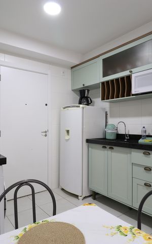 Apartamento para alugar com 35m², 2 quartos e sem vagaCozinha e Área de Serviço