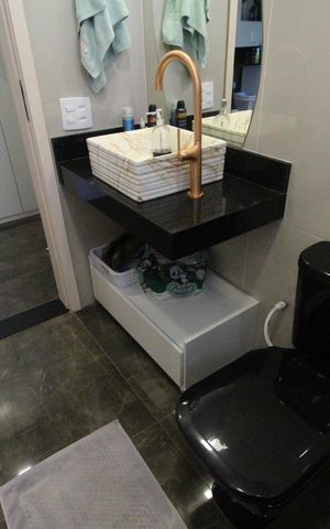 Apartamento à venda com 79m², 2 quartos e 1 vagaBanheiro da Suíte 2