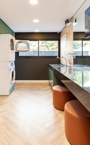 Studio à venda com 23m², 1 quarto e sem vaga Studio à venda com 23m², 1 quarto e sem vagaLavanderia