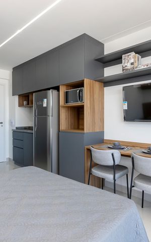 Studio à venda com 23m², 1 quarto e sem vaga Studio à venda com 23m², 1 quarto e sem vagaStudio